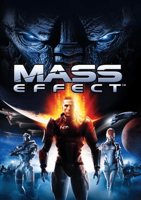 Image of cover art from Mass Effect Game box