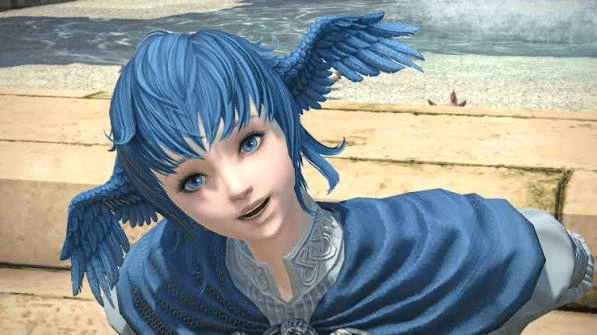 Image from game Final Fantasy XIV, character Meteion